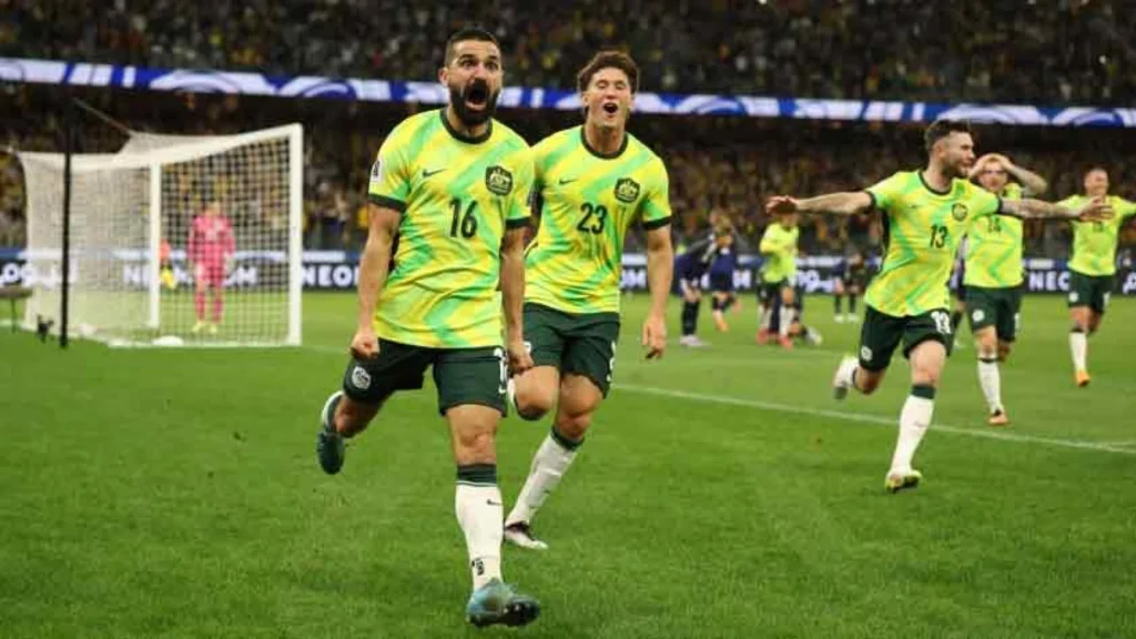 Australia Kalahkan Jepang dengan Gol Menjelang Akhir Pertandingan