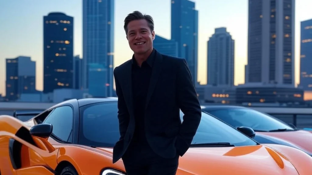 Brad Pitt, Duta Tak Resmi McLaren yang Mendorong Citanya