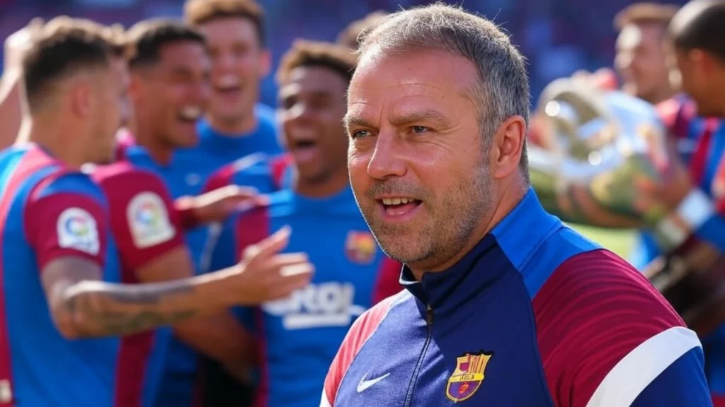 Hansi Flick Diangkat Sebagai Pelatih Terbaik La Liga 2024/25