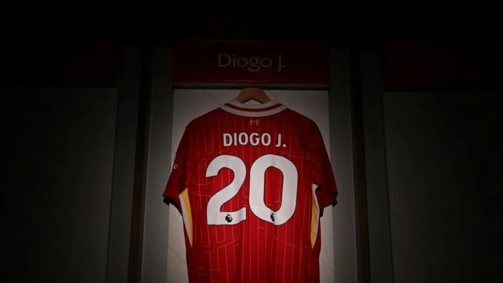 Liverpool FC Mempensiunkan Nomor 20 sebagai Penghormatan untuk Diogo Jota